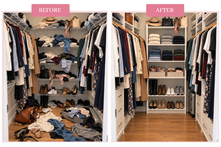 Bedroom Before and After