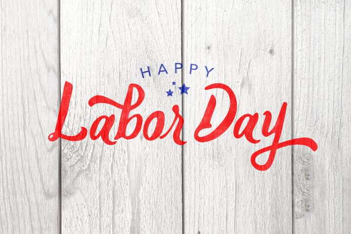 Happy Labor Day Sign