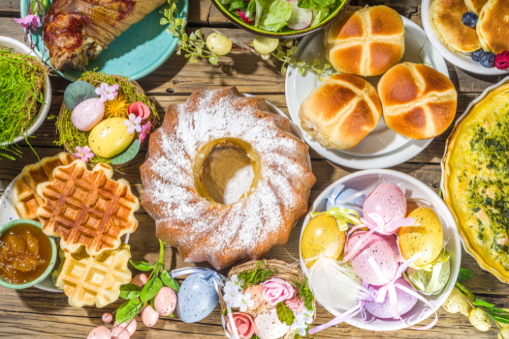 Easter Brunch Table