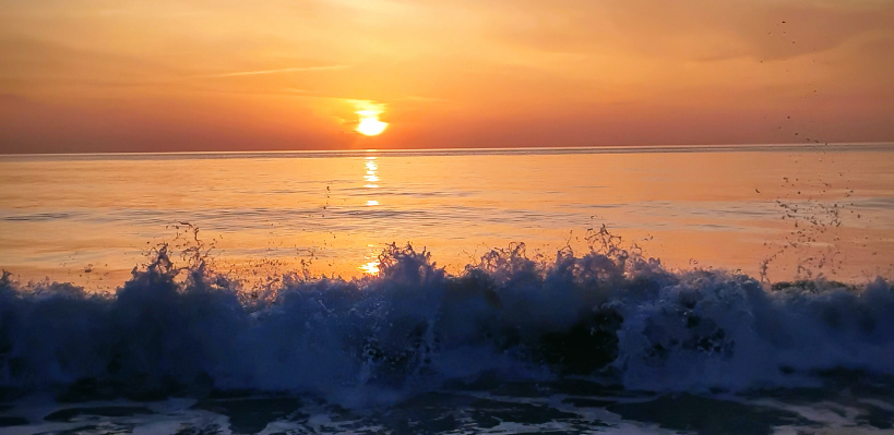 Naples FL Sunset on Ocean