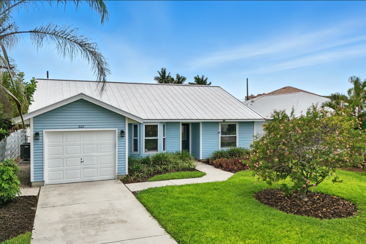 Front of A Naples Property