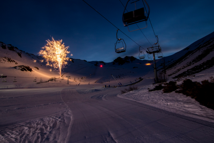 Fireworks at Ski Hill