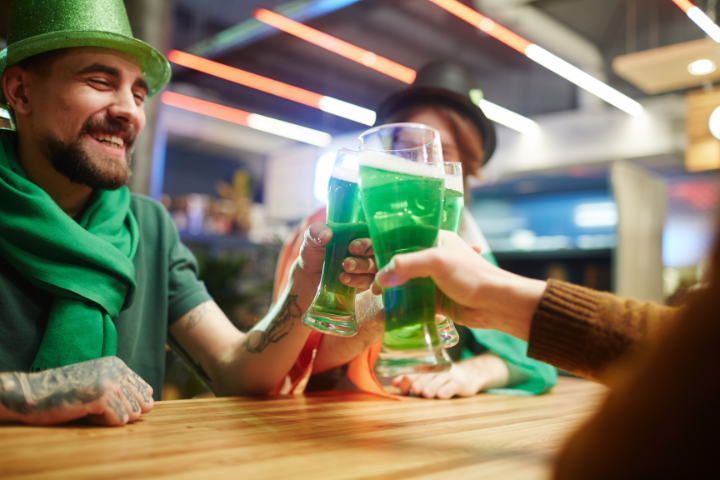 People Drink Green Beer